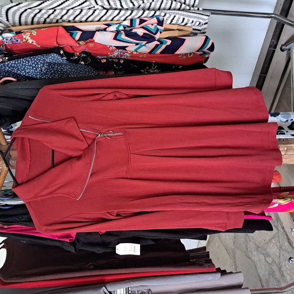 Burgandy Dress / Tunic